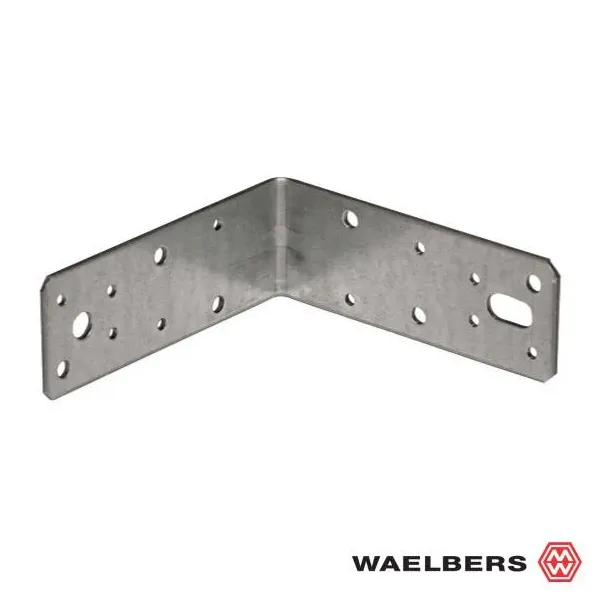 Waelbers Hoekanker - 125x125x55x2,5 mm - staal verzinkt - 488404.11