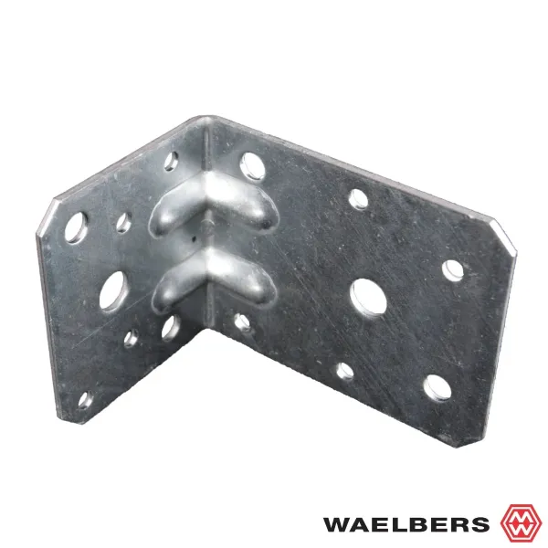 Waelbers Hoekanker - 50x75/57x2 mm - staal verzinkt - 490114.13