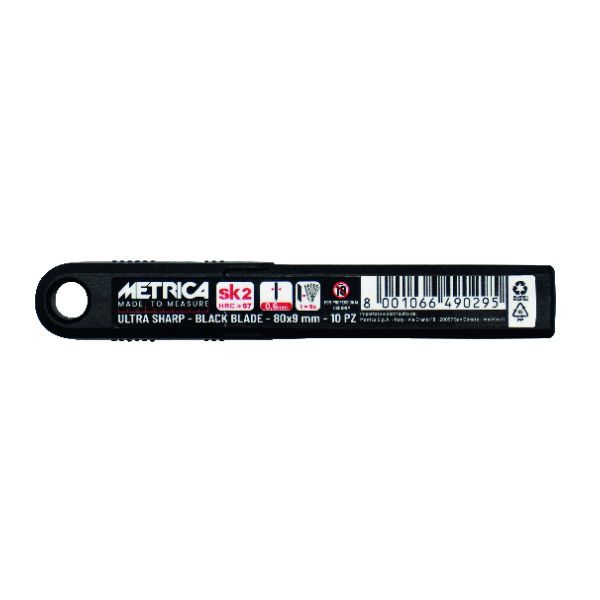 Metrica Reserve afbreekmessen - 9 mm - 10 stuks - SK2 - 49029
