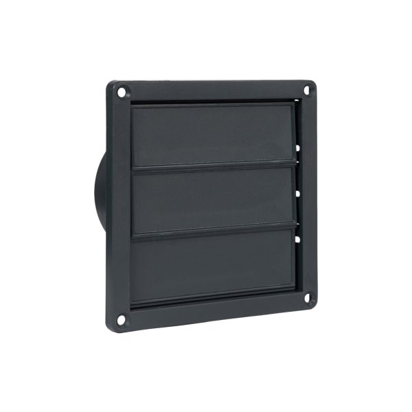 Nedco Universeel lamellenrooster Ø 100-130 mm - kunststof antraciet - 625.005.25