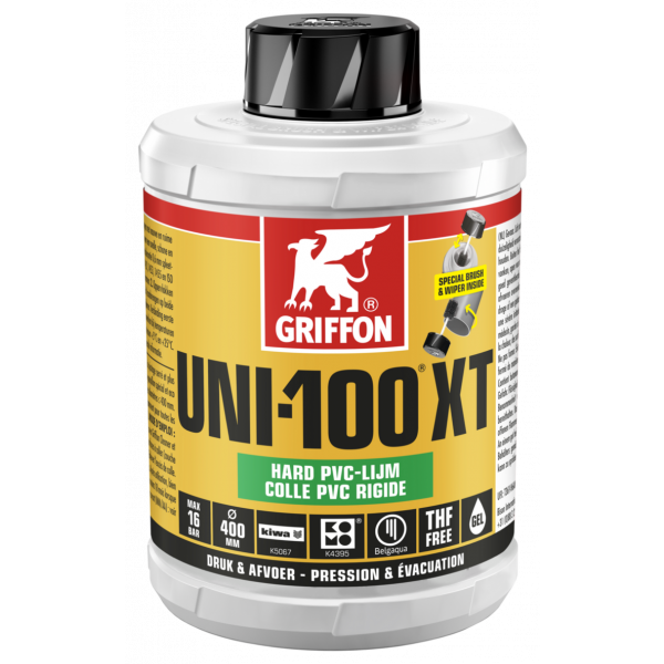 Griffon Uni-100 XT hard PVC lijm - bus á 1 Liter