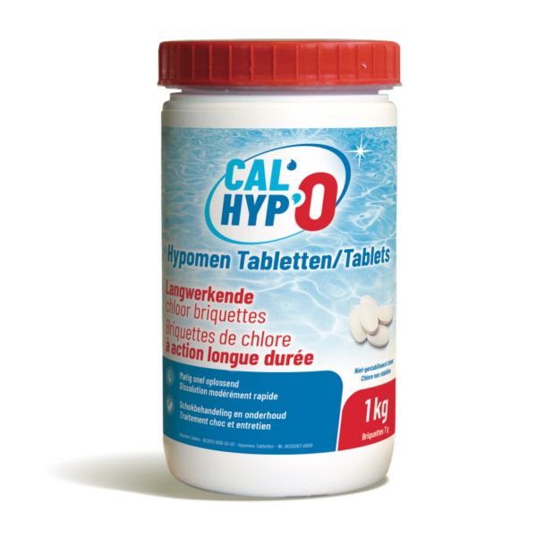 Cal’Hypo Hypomen Tablets Chloor briquettes 7 gram - 1 kg - 65294
