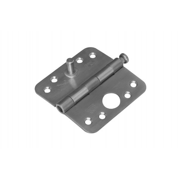 Dulimex Scharnier met losse pen - ronde hoeken - SKG***® - RVS - H367-89893023