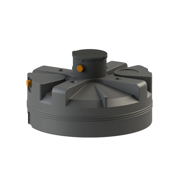 UHPlast V-3000U Ondergrondse watertank - 3000 liter - zwart