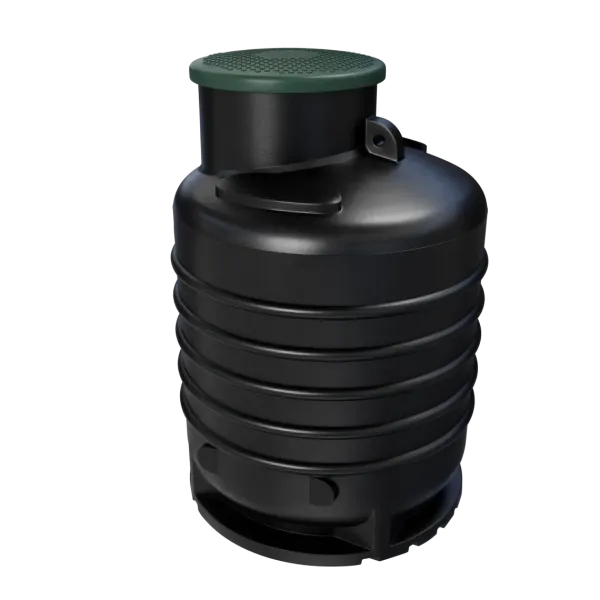 UHPlast Inspectieput - &Oslash;120x1748 mm - zwart