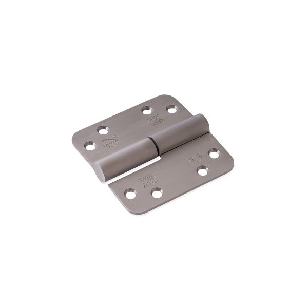 Dulimex Kogelstiftpaumelle SKG***® - ronde hoeken - RVS - 89x89 mm