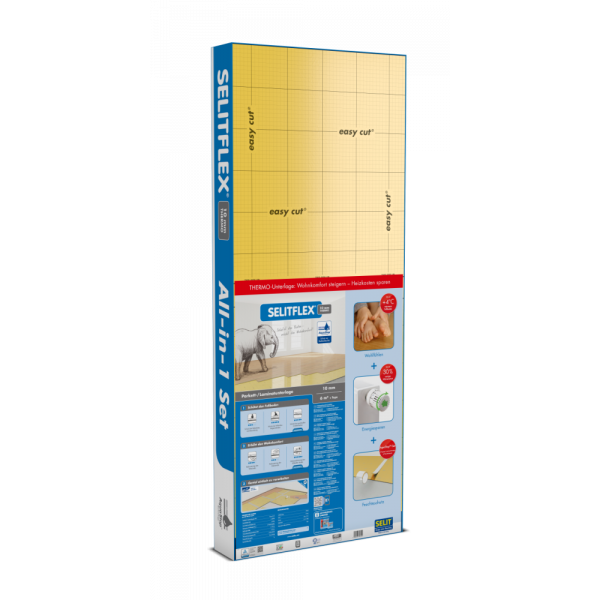 Selit Selitflex Thermo goud ondervloer - 120x50 cm - 6m² - 0602003