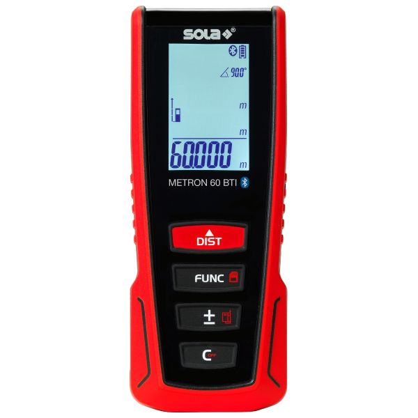 Sola METRON 60 BTI Laser-afstandsmeter - 60 meter - Bluetooth / App - 71027201