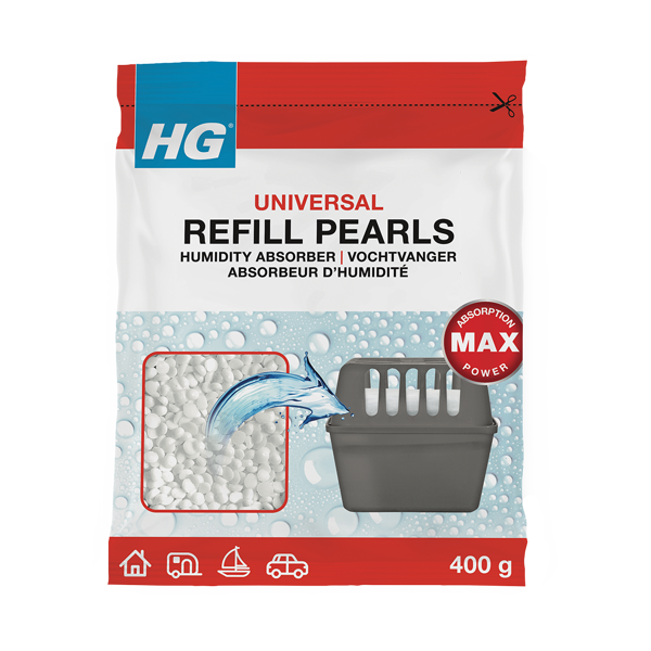 HG Universele vochtvangerkorrels navulling - 400 gram - 711070100