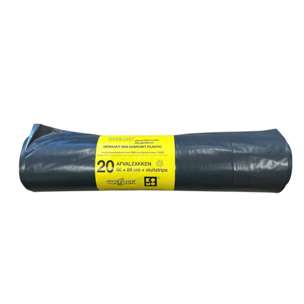 Betra Vuilzak KOMO 60 liter - 60x80 cm - T52 - LDPE - rol à 20 zakken
