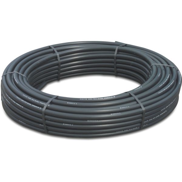 Tyleenslang / drukbuis - &Oslash;32x3,0 mm x 100 meter - PE40 - glad - 5 bar - zwart