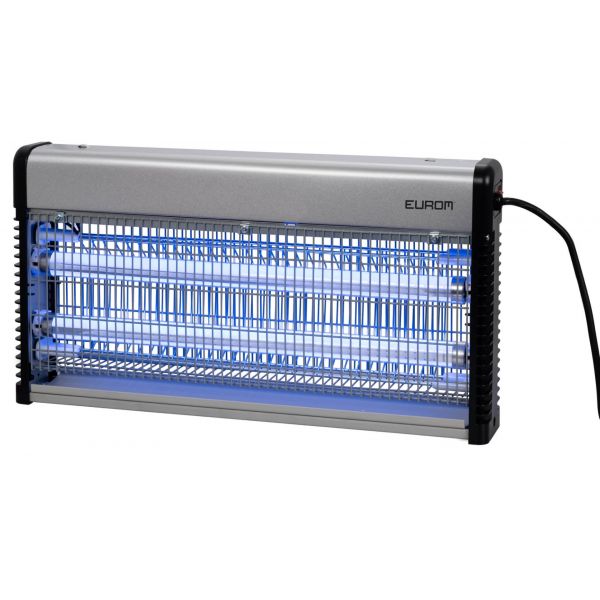 Eurom Fly Away Metal 30 LED Insectendoder / vliegenlamp - 2x7W - 150 m² - 211382