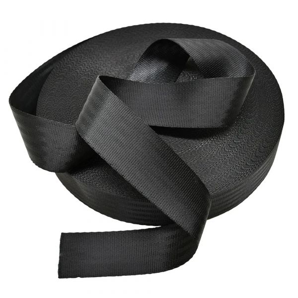 MA Boomband gordel 5 cm x 50 m¹ - kunststof zwart