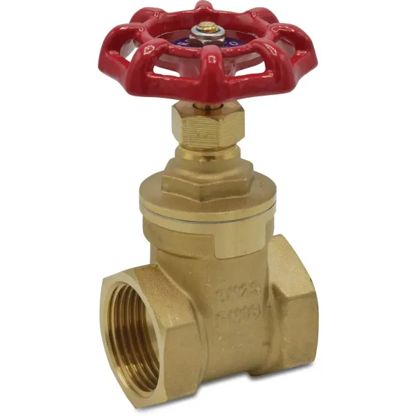 Profec Schuifafsluiter nr.201 - messing - 2x buitendraad - 16 bar