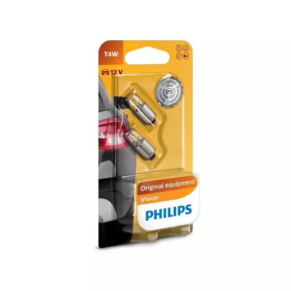Philips Autolamp 12929B2 T4W premium