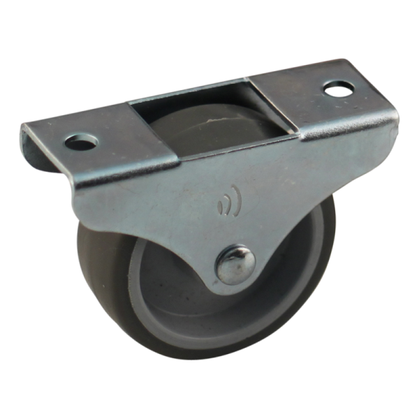 Novio serie 68-52 Bokwiel met plaatbevestiging - Ø32 mm - glijlager - kunststof - 568.321.526.000