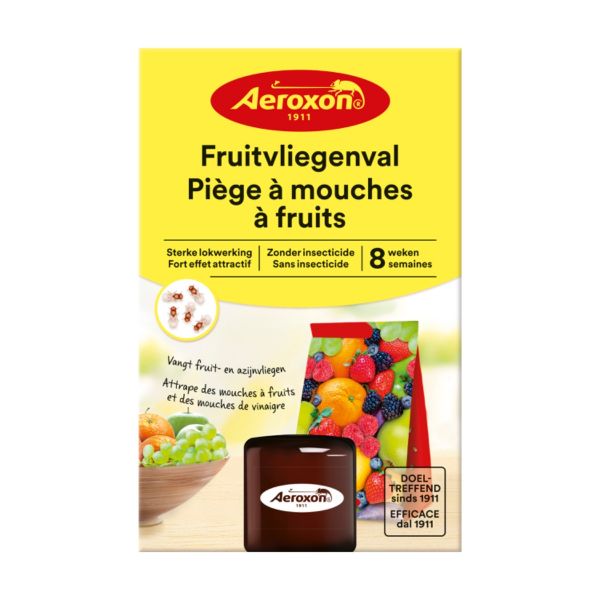 Aeroxon Fruitvliegenval - fruitvliegjes vanger - 40 ml