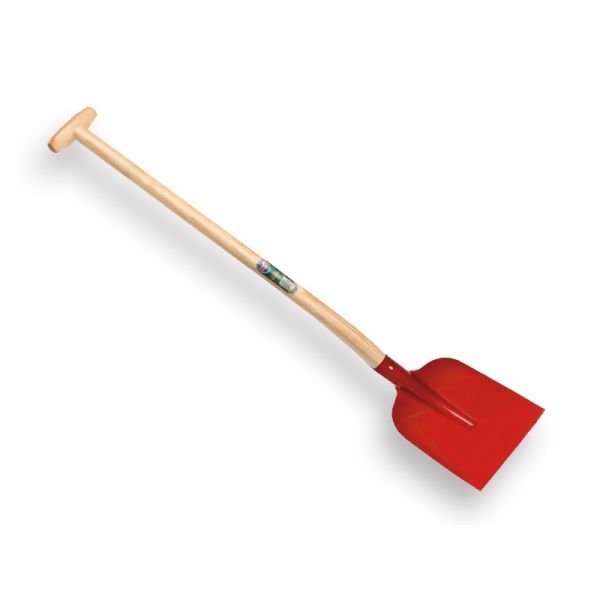 Atlas Betonschop 1/2 0 met 110 cm gebogen steel - rood - 780966