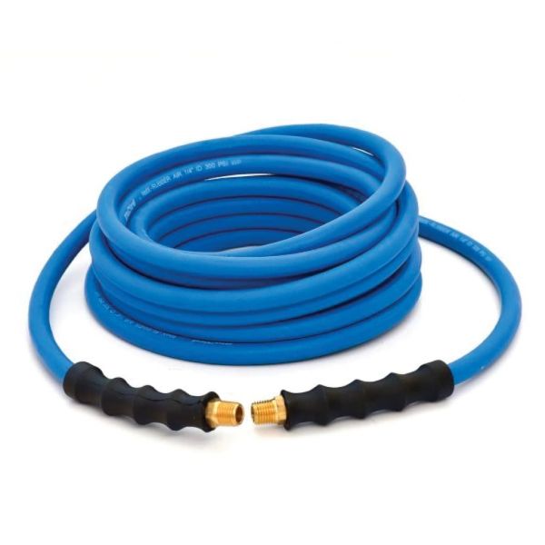 Blubird BB0810M Rubber luchtslang - 0,8mm - 10 meter - 1/4" M BSP