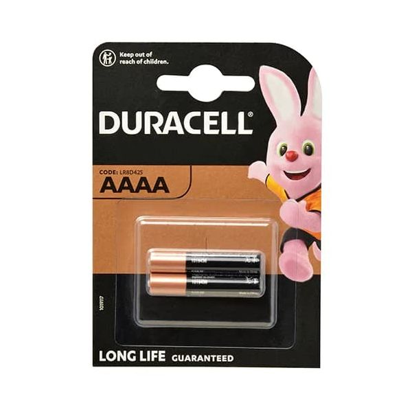 Duracell Ultra Alkaline AAAA - 1.5 V - 2 stuks