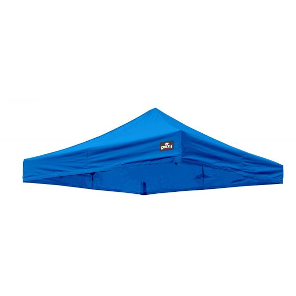 Grizzly GO-WORK Easy-up doorwerktent dak - 3x3 meter - blauw