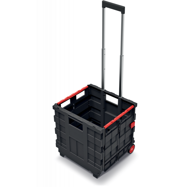 Kistenberg KCT4040-3020 Opvouwbare trolley / winkelwagen - zwart