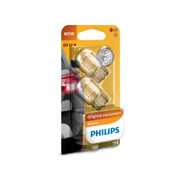 Philips Autolamp 12065B2 12V W21W