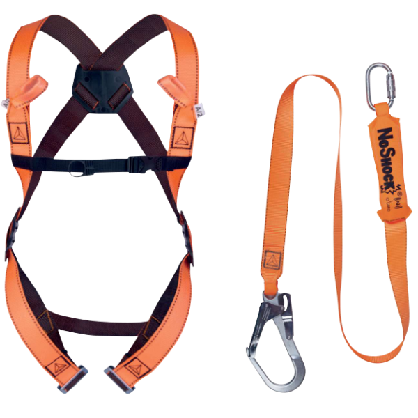 Delta Plus ELARA190V2 Valbeveiliging set voor steiger werkzaamheden - XL/XXL - oranje