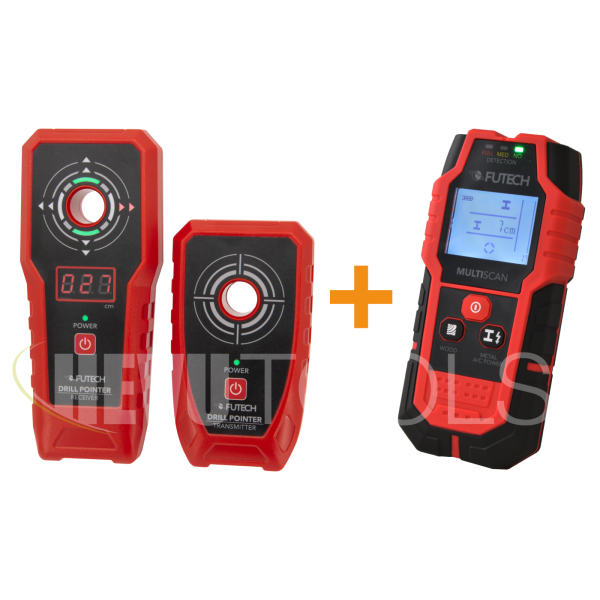 Futech PROMO Drillpointer 571.150 + Multiscan 192.20 muurscanner - 571.150-P