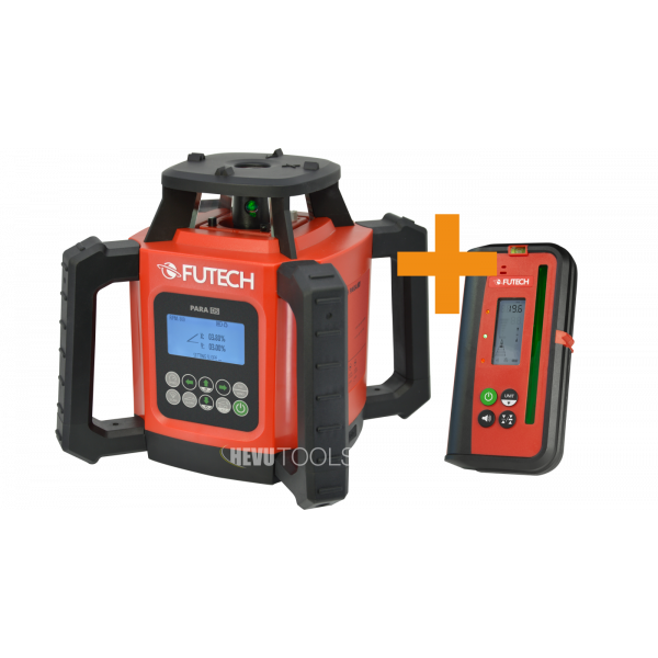 Futech PARA DS groen Rotatielaser met PARA mm ontvanger - groen - 052.05G.50