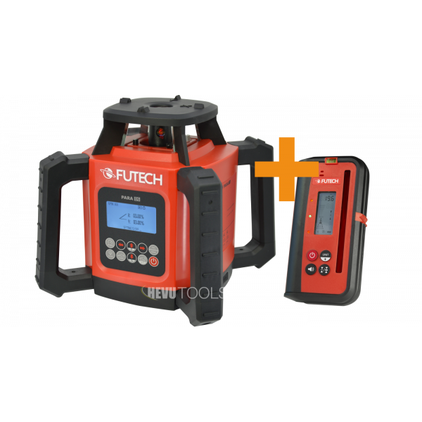 Futech PARA DS rood Rotatielaser met PARA mm ontvanger - rood - 052.05R.50