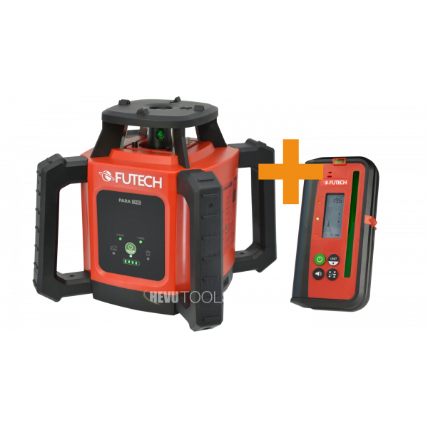 Futech PARA ONE groen Rotatielaser met PARA mm ontvanger - groen - 052.01G.50