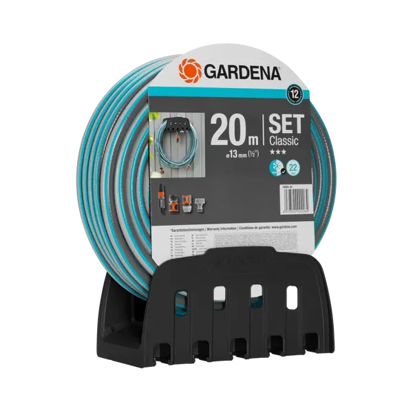Gardena 18005-50 Classic Wandhouder met slang - 20 meter