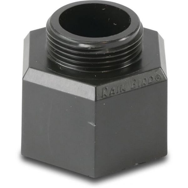 Rainbird PA-8 S Sproeieradapter - 1/2" binnendraad x 5/8" UNC buitendraad - kunststof zwart