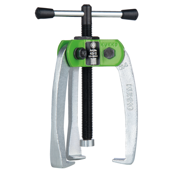 Kukko 43-12 3-armige universele trekker met zelfcentrerend trekhaken - 70x70 mm