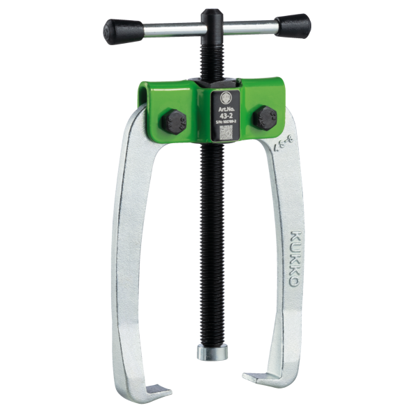 Kukko 43-1 2-armige universele trekker met zelfcentrerend trekhaken - 60x50 mm