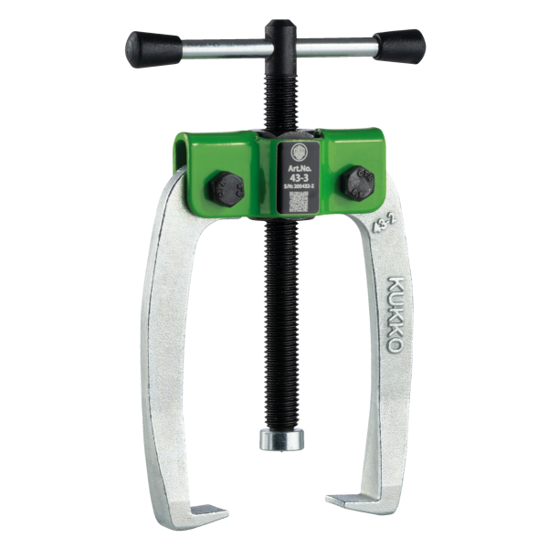 Kukko 43-3 2-armige universele trekker met zelfcentrerend trekhaken - 80x80 mm