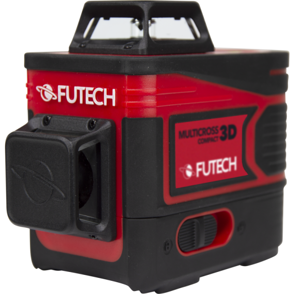 Futech MC3D Multicross 3D Compact Kruislijnlaser - rood - Li-Ion - 035.3DR