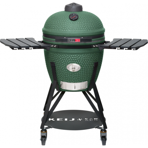 Keij Legend Black Kamado barbecue L - 21 inch - mat groen