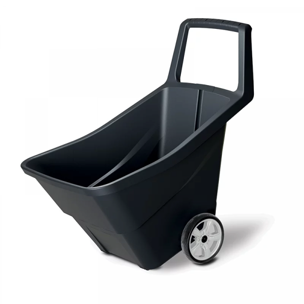 Prosperplast IWO95C-S411 Load & Go III Tuinkruiwagen - 95 liter - zwart 