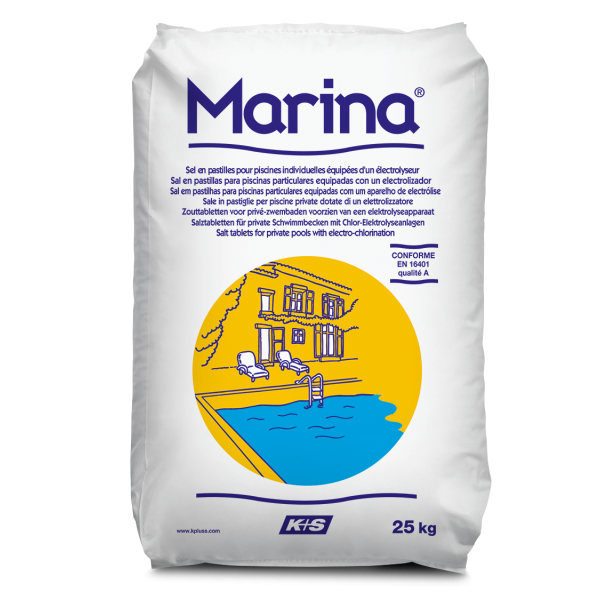 Marina® Plus Zouttabletten voor drinkwater en zwembaden - 25 kg - 53758