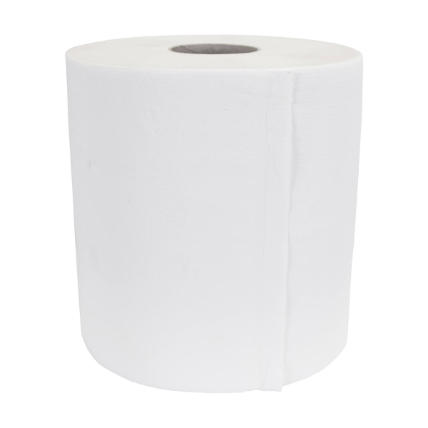 TOWLERS® Premium poetspapier Midirol - 160 meter - 2 laags - wit - TMI-3122