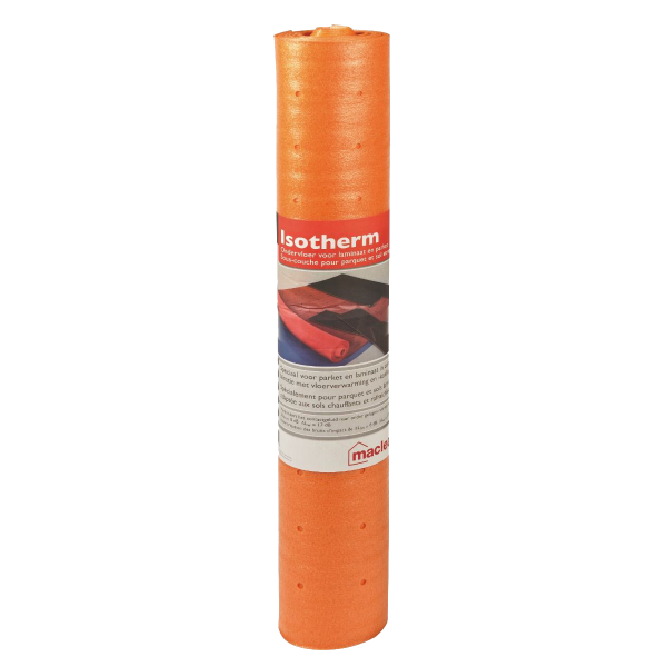 Mac Lean Isotherm ondervloer voor laminaat en parket - 1x10 meter - 0422010