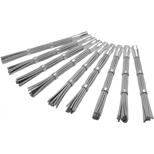 ACG Set gecombineerde onkruidborstels voor ACG 750 Comfort Clean borstelmachine - 9 stuks