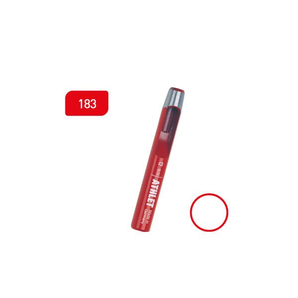 Athlet Holpijp - DIN 7200-B - rood