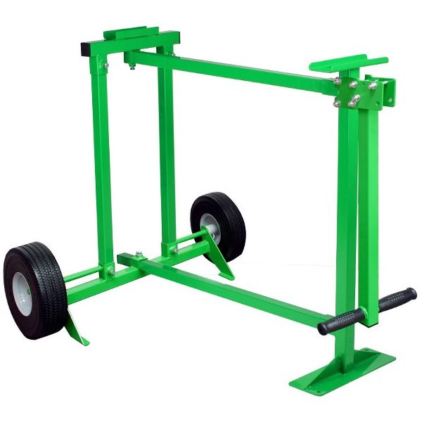 ACG Onderstel met grote wielen en trekstang voor ACG 7L230 Flex liggende houtklover