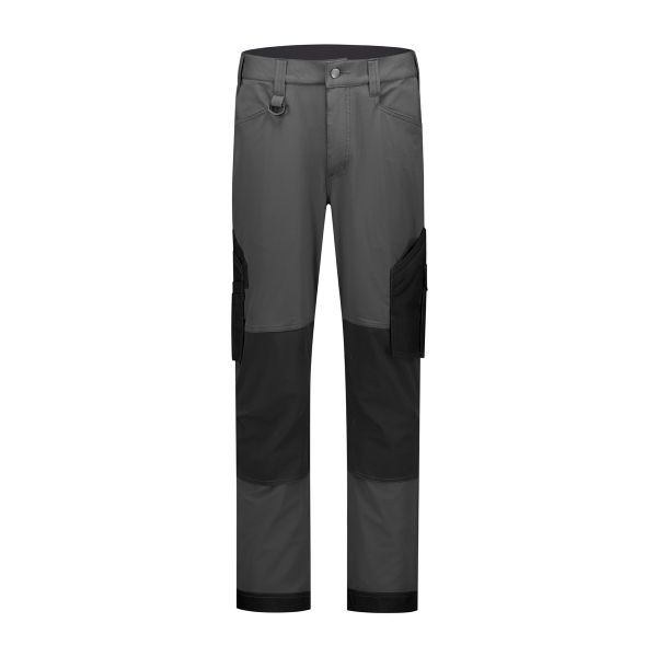 Hevu Tools WBS9307 Werkbroek 4-Way Stretch Ripstop - heren - zwart / grijs