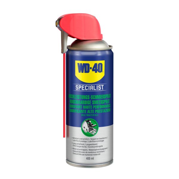 WD-40 Specialist Hoogwaardige Smeerspray - smart straw - 400 ml 