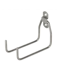 Vormann Universele muurhaak - 120x55 mm - RVS - 010290002