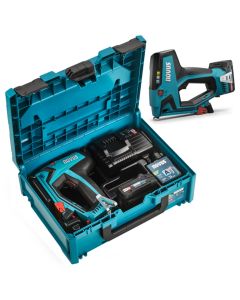 Novus J-550 Accu tacker set voor spijkers en nieten - 1x 18V, 2.0 Ah - A/H/E - koffer - 031-0364